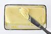 Knife in butter dish