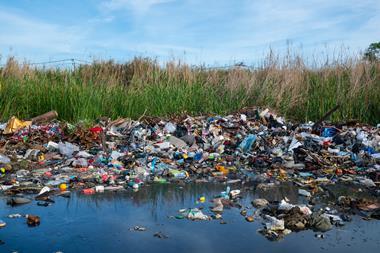 Plastic pollution