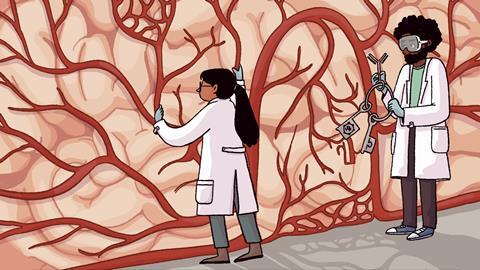 Scientists peeking behind the blood brain barrier